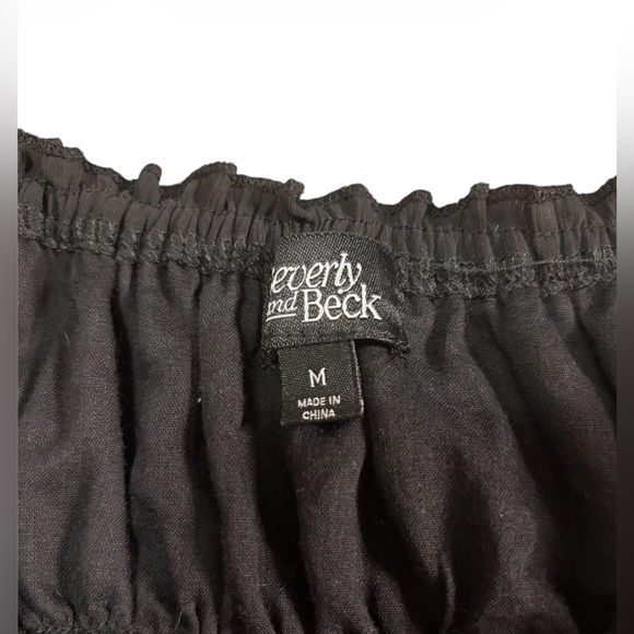 Beverly and Beck Satin Corset V-Neck Midi Dress NWT Sz M - Picture 8 of 8